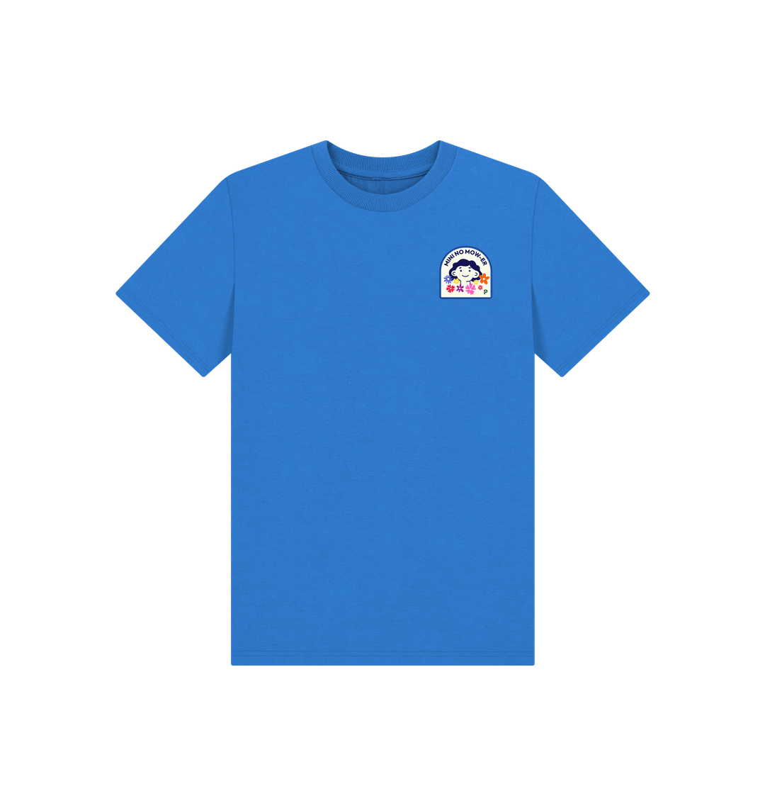 Bright Blue Printed Kids T-Shirt