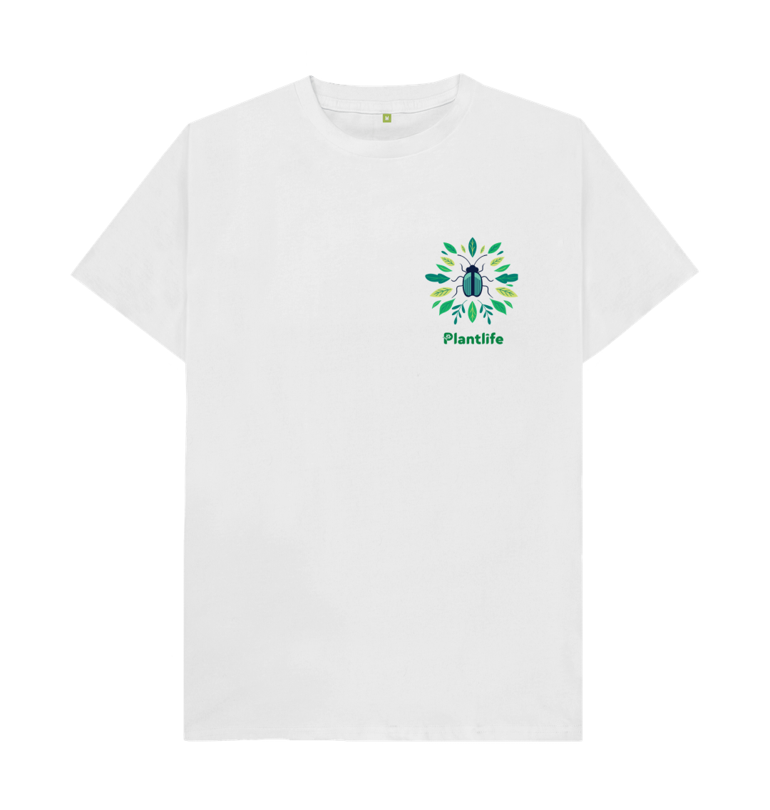 White Printed T-shirt Front
