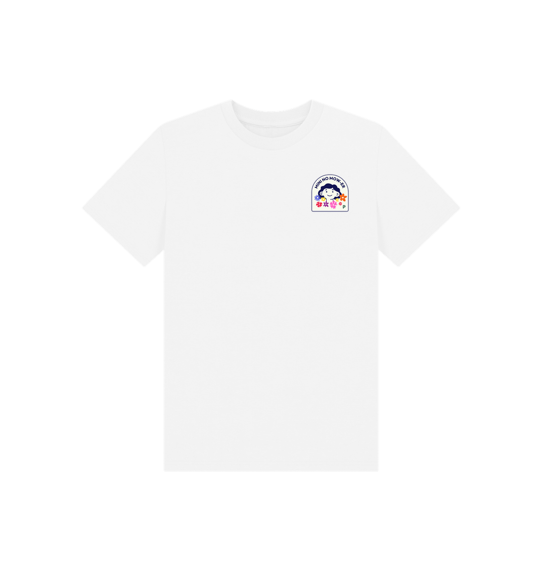 White Printed Kids T-Shirt