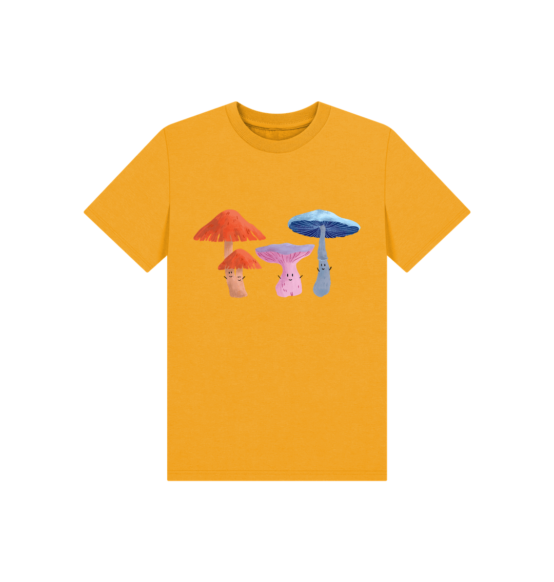 Mustard Happy Fungi T-shirt (Kids)