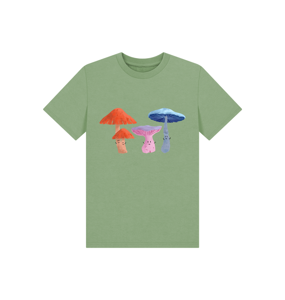 Sage Happy Fungi T-shirt (Kids)