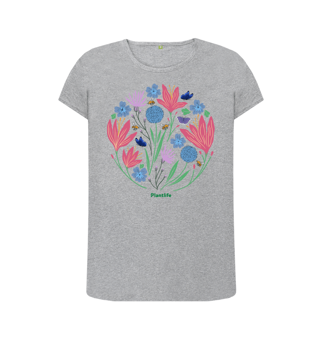 Athletic Grey Printed T-shirt Front