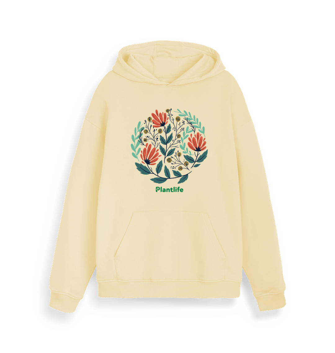 Butter Flower Design - Unisex Hoodie Sweatshirt