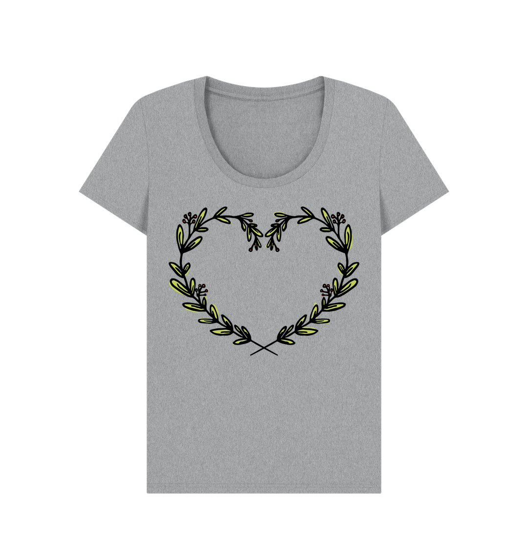 Athletic Grey Printed T-shirt Front