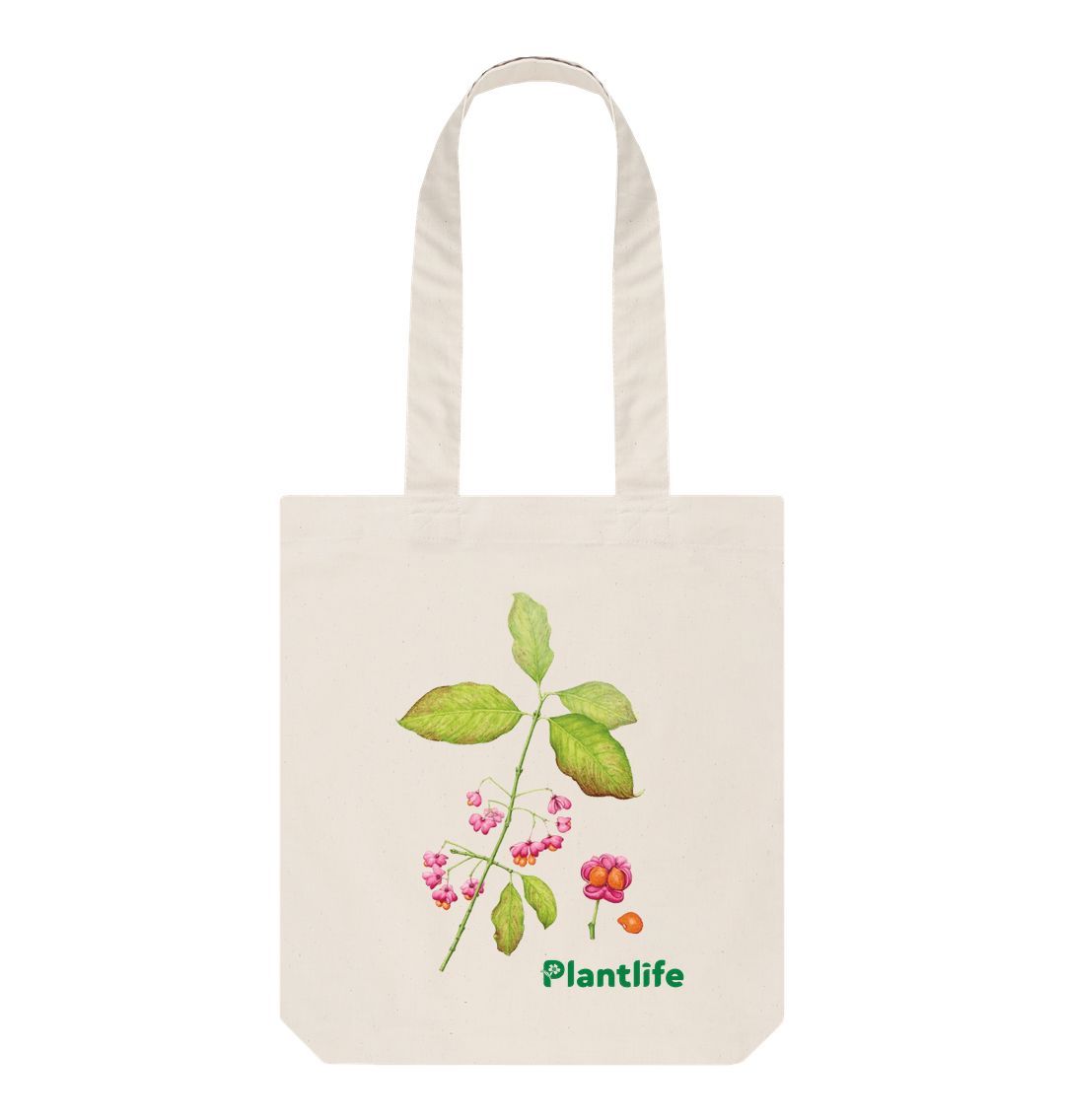 Natural Plantlife Design Tote Bag-  Euonymus europaeus (Spindle)