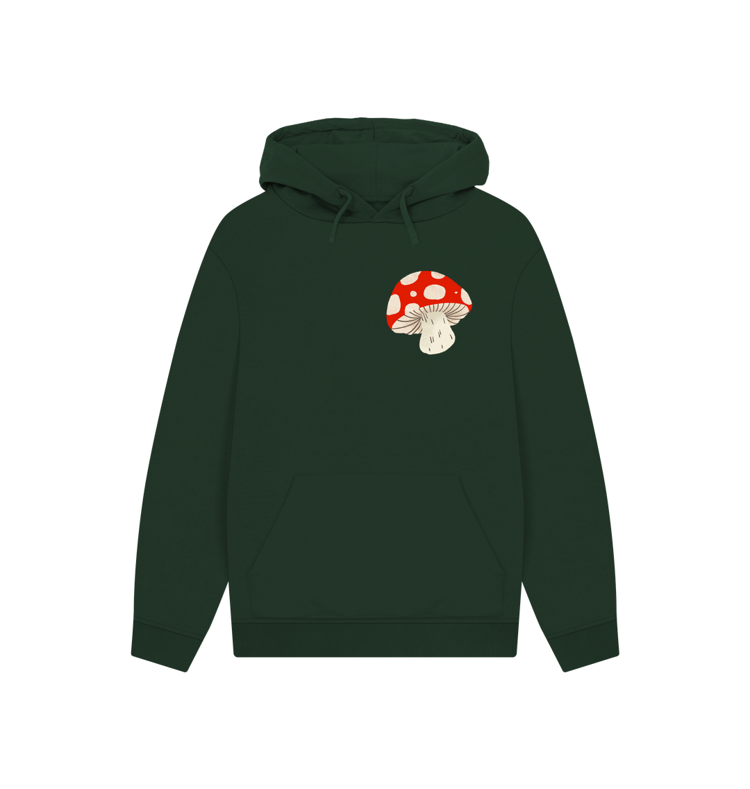 Evergreen Fungi Kangaroo Pouch Hoodie