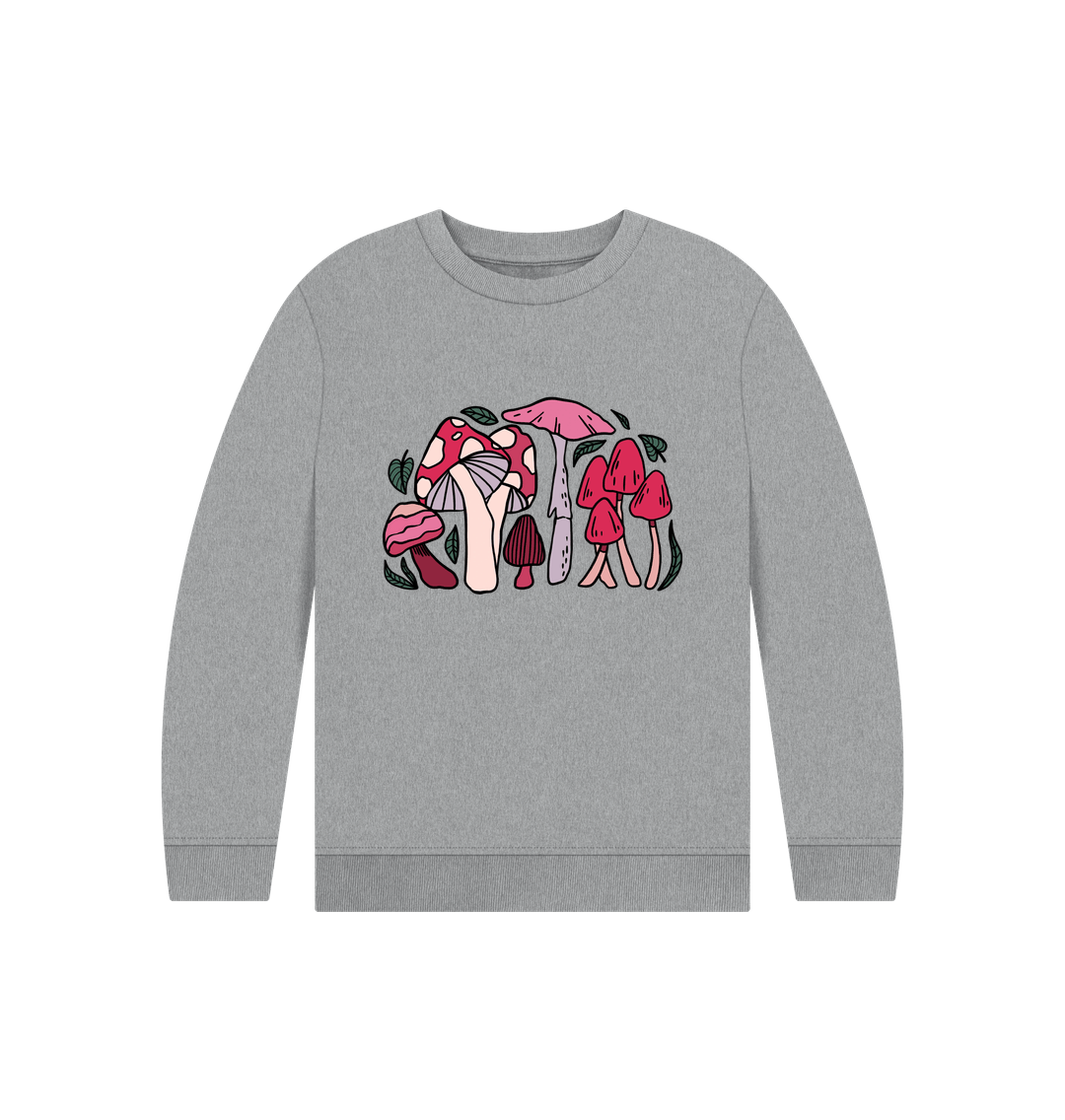 Athletic Grey Fungi Jumper (Kids)