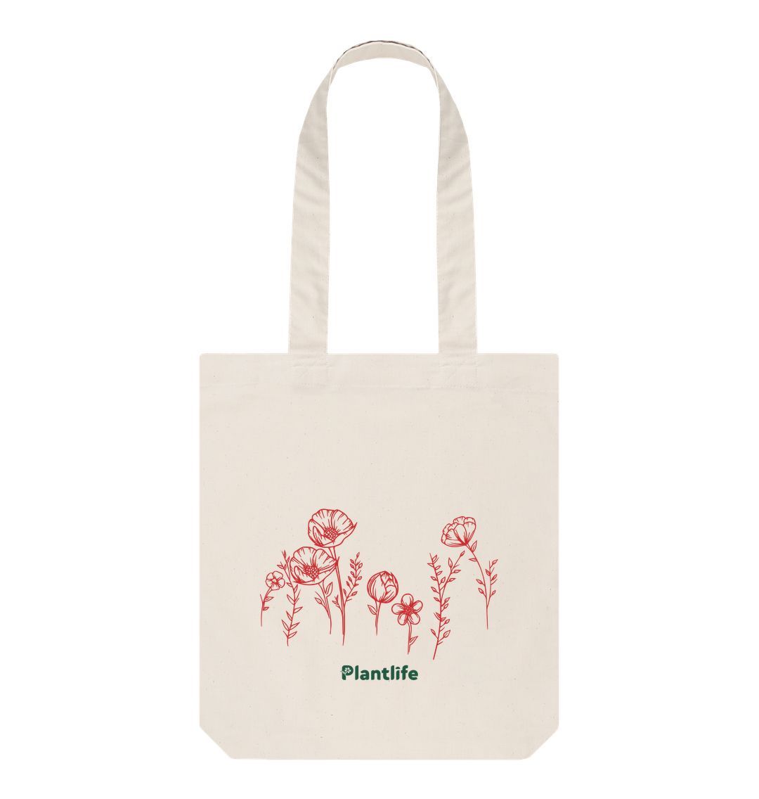 Natural Wildflower Tote bag