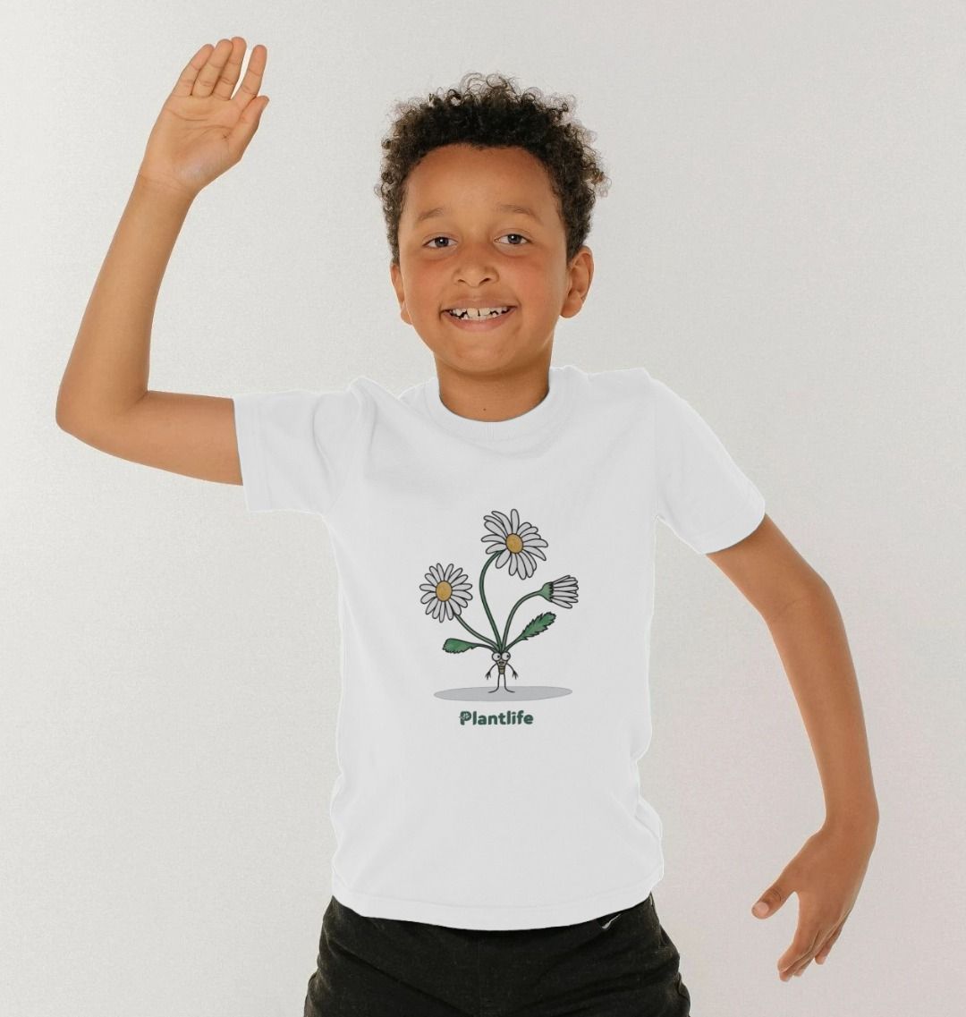 Kids Oxeye Daisy Character T-shirt