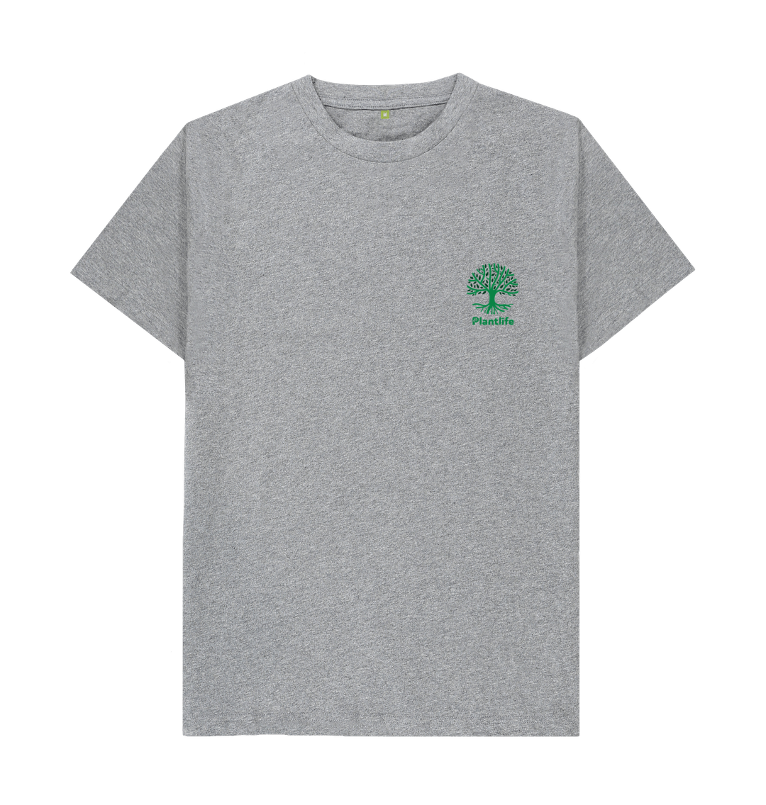 Athletic Grey Printed T-shirt Front