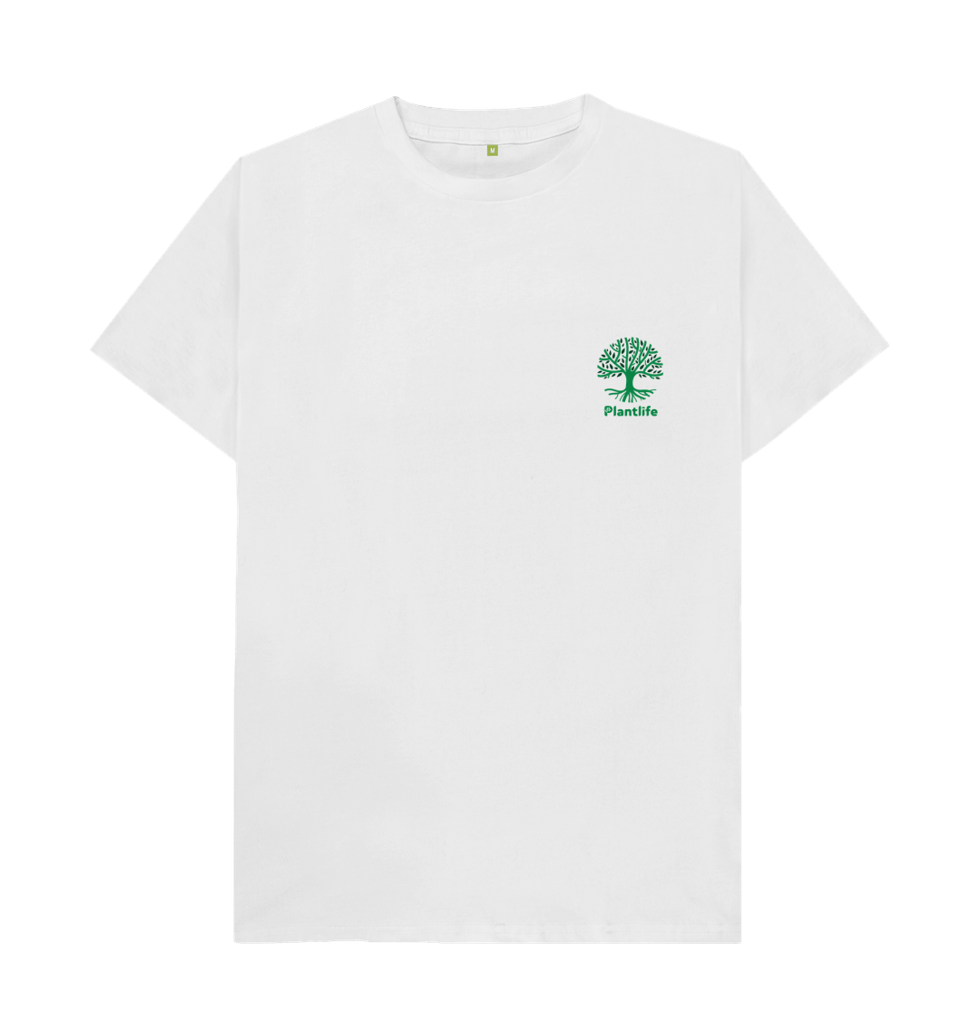 White Printed T-shirt Front